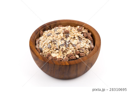Healthy oat granola muesli cereals 28310695