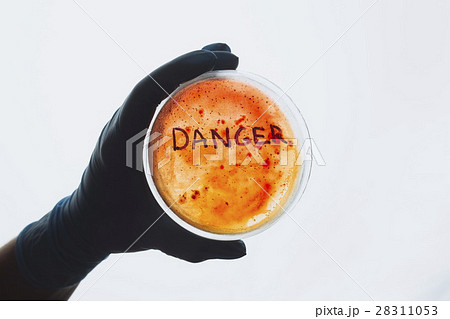 Word danger on Petri dish Word danger on Petri dish 28311053
