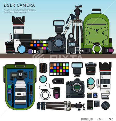 DSLR camera set DSLR camera set 28311197