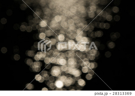 ボケ素材（黒 ブラック 28313369