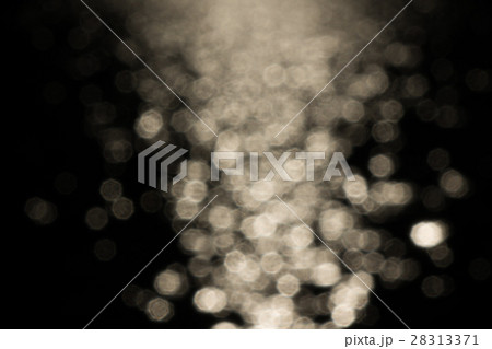 ボケ素材（黒 ブラック 28313371