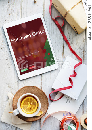 Merry Christmas Big Sale Concept 28314901