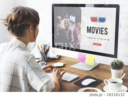3D glasses icon entertainment media 28316132
