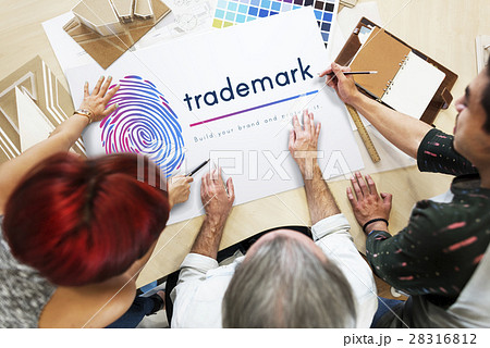 Design Logo Patent Fingerprint Concept Design Logo Patent Fingerprint Concept 28316812