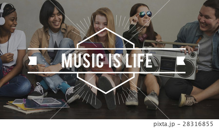 Music Vintage Vector Graphic Concept Music Vintage Vector Graphic Concept 28316855