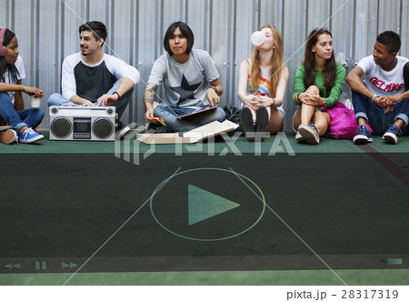 Music Video Player Multimedia Concept Music Video Player Multimedia Concept 28317319