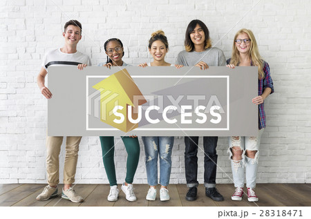 Arrow up Icon Success Increase Concept 28318471
