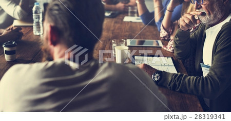 People Meeting Seminar Office Concept 28319341