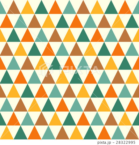 Retro triangle seamless pattern 28322995