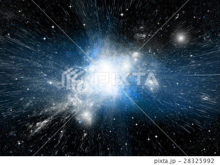 Stars, dust and gas nebula in a far galaxy Stars, dust and gas nebula in a far galaxy 28325992