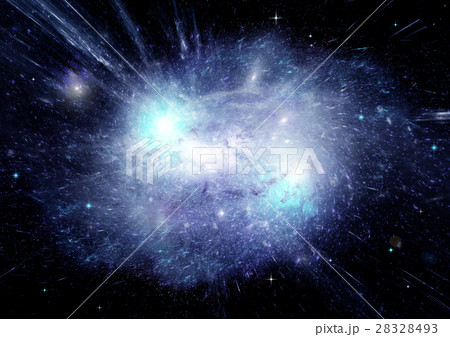 Stars, dust and gas nebula in a far galaxy 28328493