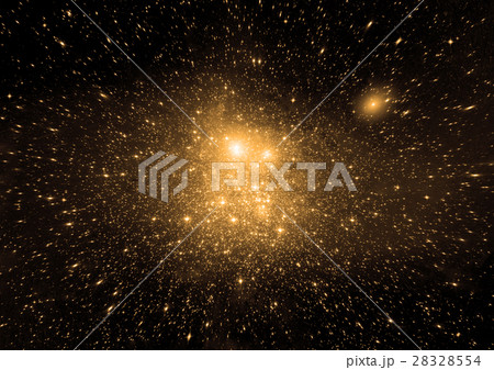 Stars, dust and gas nebula in a far galaxy Stars, dust and gas nebula in a far galaxy 28328554