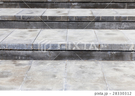 wide stone steps 28330312