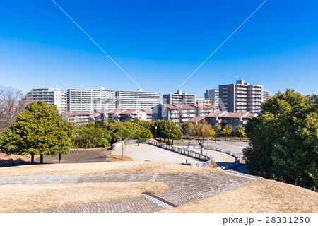 ニュータウンの町並み ニュータウンの町並み 28331250