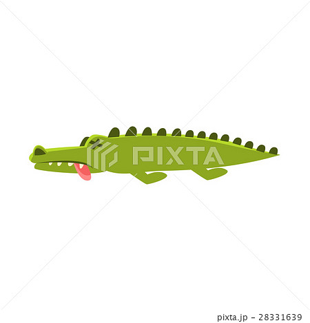 Crocodile Laying Dead And Sick , Cartoon Character Crocodile Laying Dead And Sick , Cartoon Character 28331639