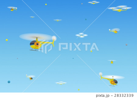 background with helicopters and quadrocopters background with helicopters and quadrocopters 28332339