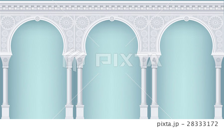 Arcade in oriental style Arcade in oriental style 28333172