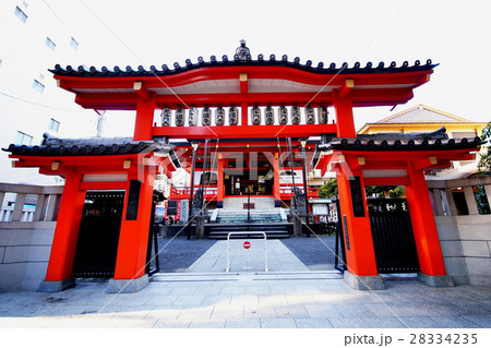 神楽坂 毘沙門天 善国寺 山門 ( 東京都 新宿区 神楽坂 ) 神楽坂 毘沙門天 善国寺 山門 ( 東京都 新宿区 神楽坂 ) 28334235