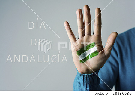 Dia de Andalucia, Day of Andalusia in Spanish Dia de Andalucia, Day of Andalusia in Spanish 28336636