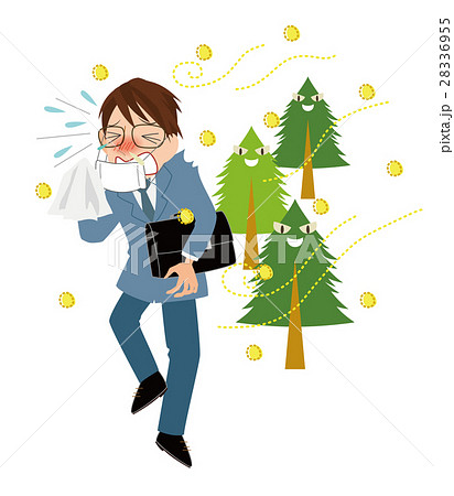 花粉症の男性 28336955