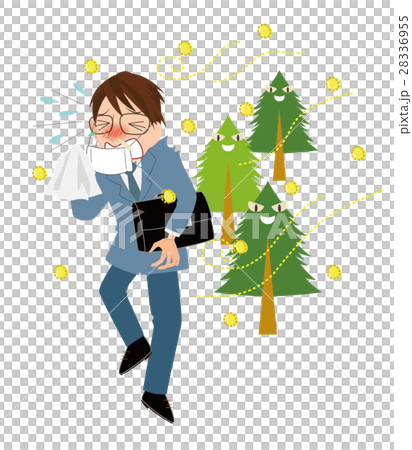 花粉症の男性 28336955