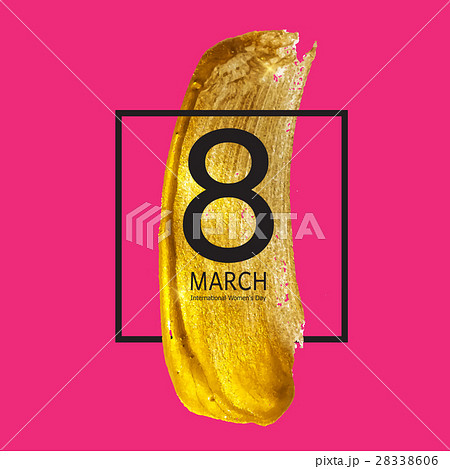 Women s Day Greeting Card 8 March Vector Women s Day Greeting Card 8 March Vector 28338606