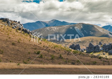 Castle Hill in Arthur's Pass, New Zealand Castle Hill in Arthur's Pass, New Zealand 28340189