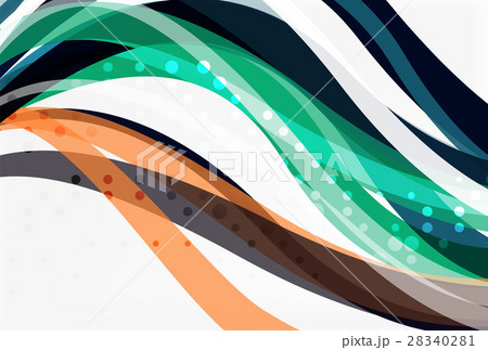 Colorful stripes on light background 28340281