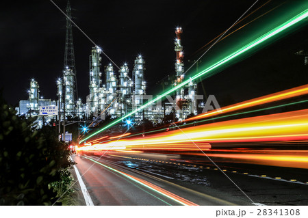 工場夜景 工場夜景 28341308