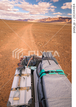 Off- road vehicle driving off road in Morocco Off- road vehicle driving off road in Morocco 28344464
