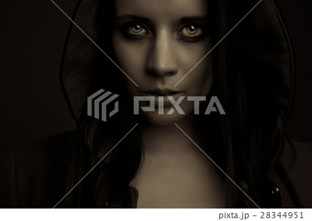 emotion expression dark girl face emotion expression dark girl face 28344951