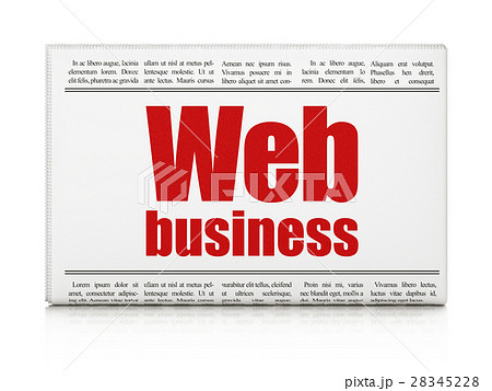 Web design concept: newspaper headline Web Web design concept: newspaper headline Web 28345228