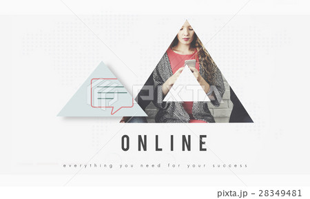 The Media Online Sharing Concept 28349481