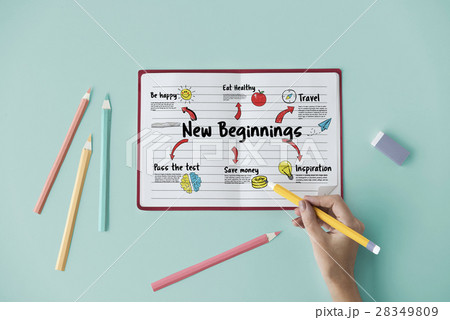 New Beginning Solution Goals Concept New Beginning Solution Goals Concept 28349809