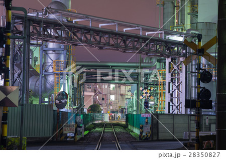 京浜工業地帯 川崎の工場夜景 京浜工業地帯 川崎の工場夜景 28350827