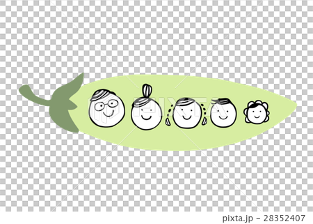 エンドウ家族カラー エンドウ家族カラー 28352407