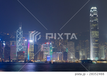 香港_シンフォニーオブライツ夜景 香港_シンフォニーオブライツ夜景 28352466