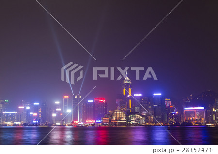 香港_シンフォニーオブライツ夜景 28352471