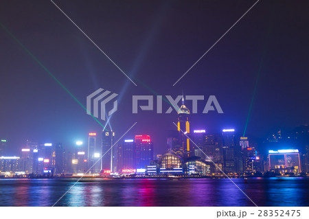 香港_シンフォニーオブライツ夜景 28352475