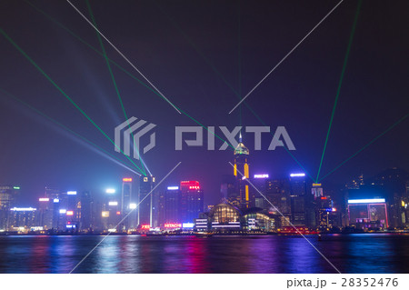 香港_シンフォニーオブライツ夜景 28352476