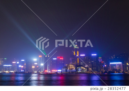 香港_シンフォニーオブライツ夜景 28352477