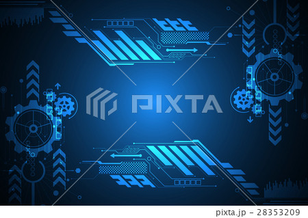 Vector background technology concept. 28353209