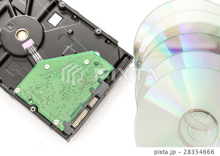 Hard disk drive and dvd disc Hard disk drive and dvd disc 28354666