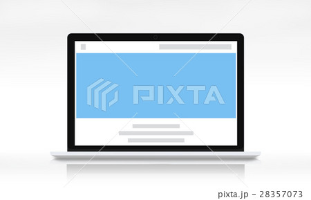 Web Design Template Copy Space Concept 28357073