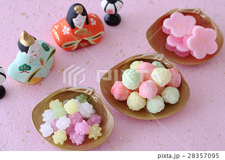 ひな祭り　お菓子 28357095