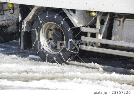 トラックのタイヤチェーン トラックのタイヤチェーン 28357220