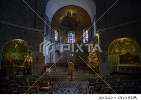 Abbey of the Dormition in Jerusalem . 28359196