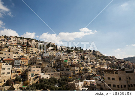 Silwan Village in Jerusalem. 28359208