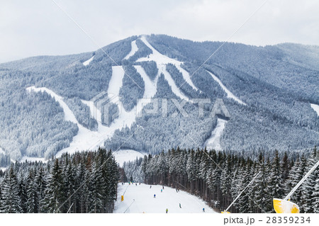 Ski resort Bukovel, Ukraine. 28359234