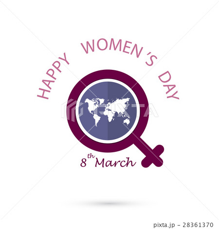 Creative 8 March logo vector design Creative 8 March logo vector design 28361370